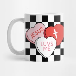 Jesus Luvs Me Mug